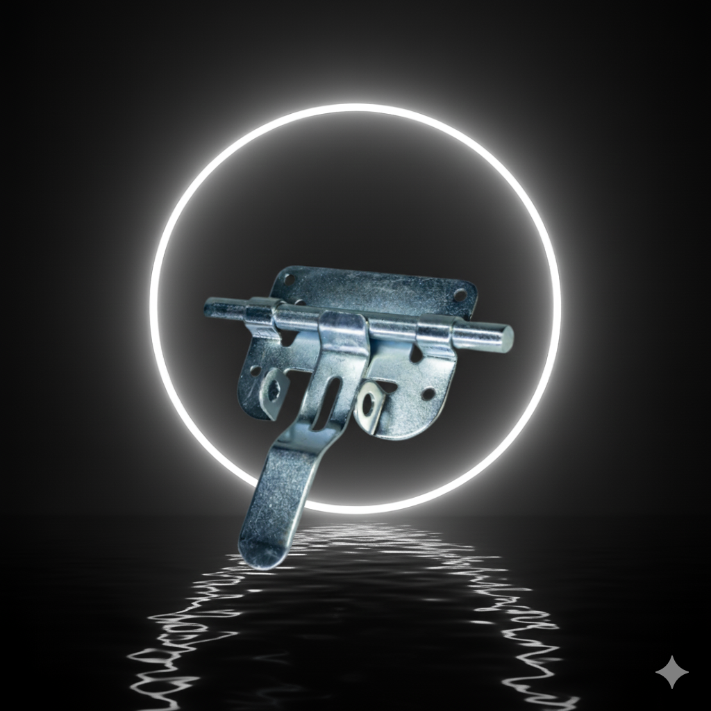 Cerrojo Metálico Galvanizado para Puerta o Cerca