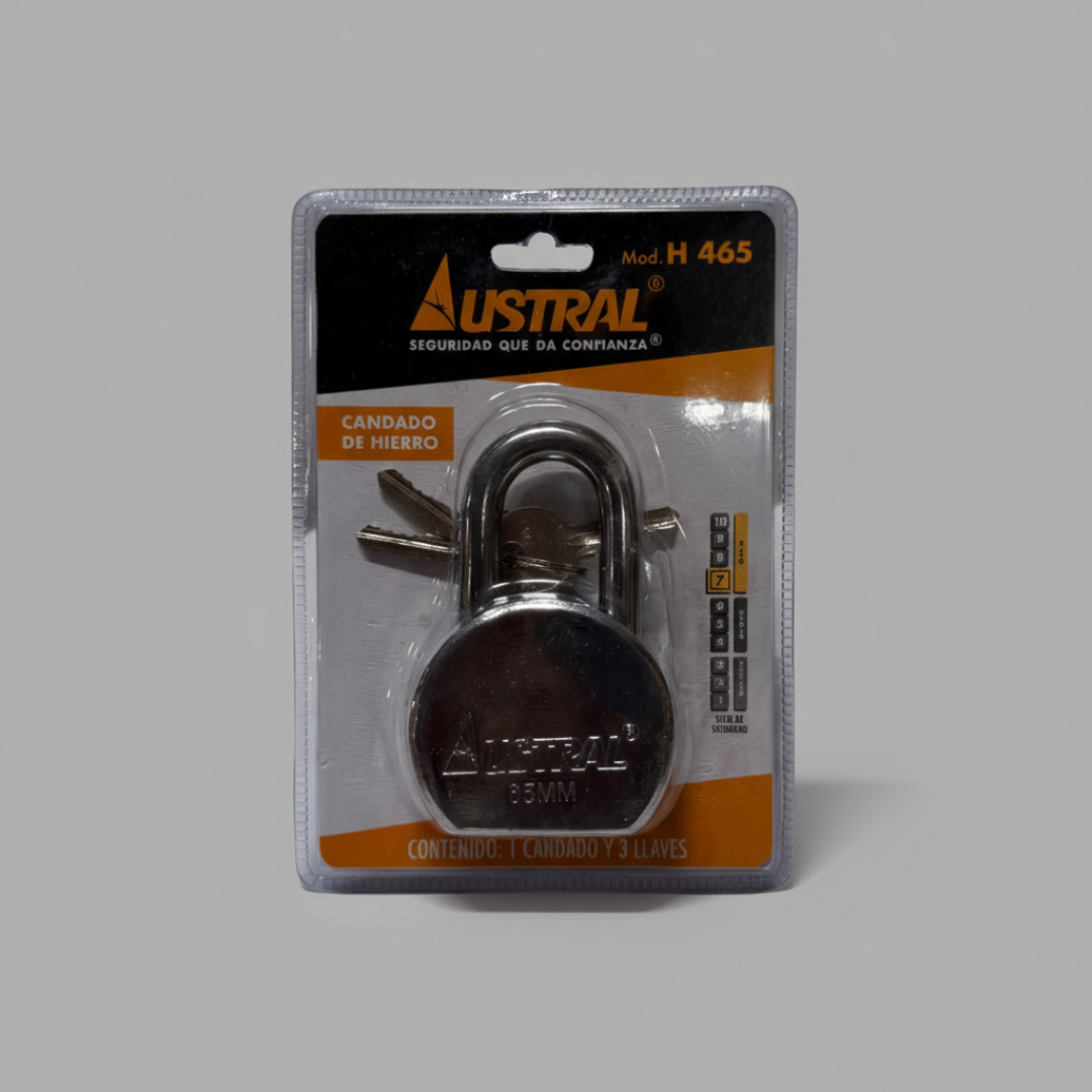 CANDADO DE SEGURIDAD SERIE H – GANCHO CORTO Y LARGO