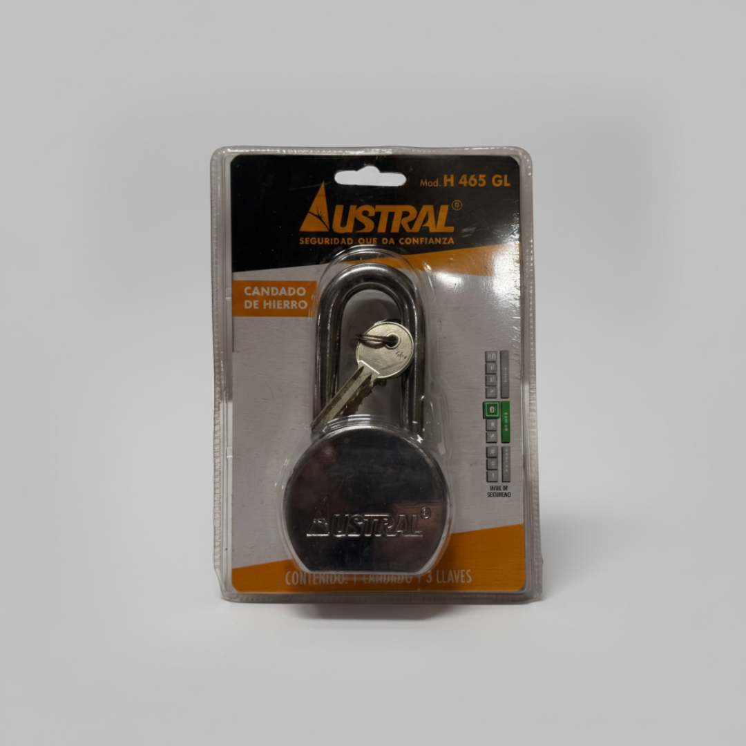 CANDADO DE SEGURIDAD SERIE H – GANCHO CORTO Y LARGO