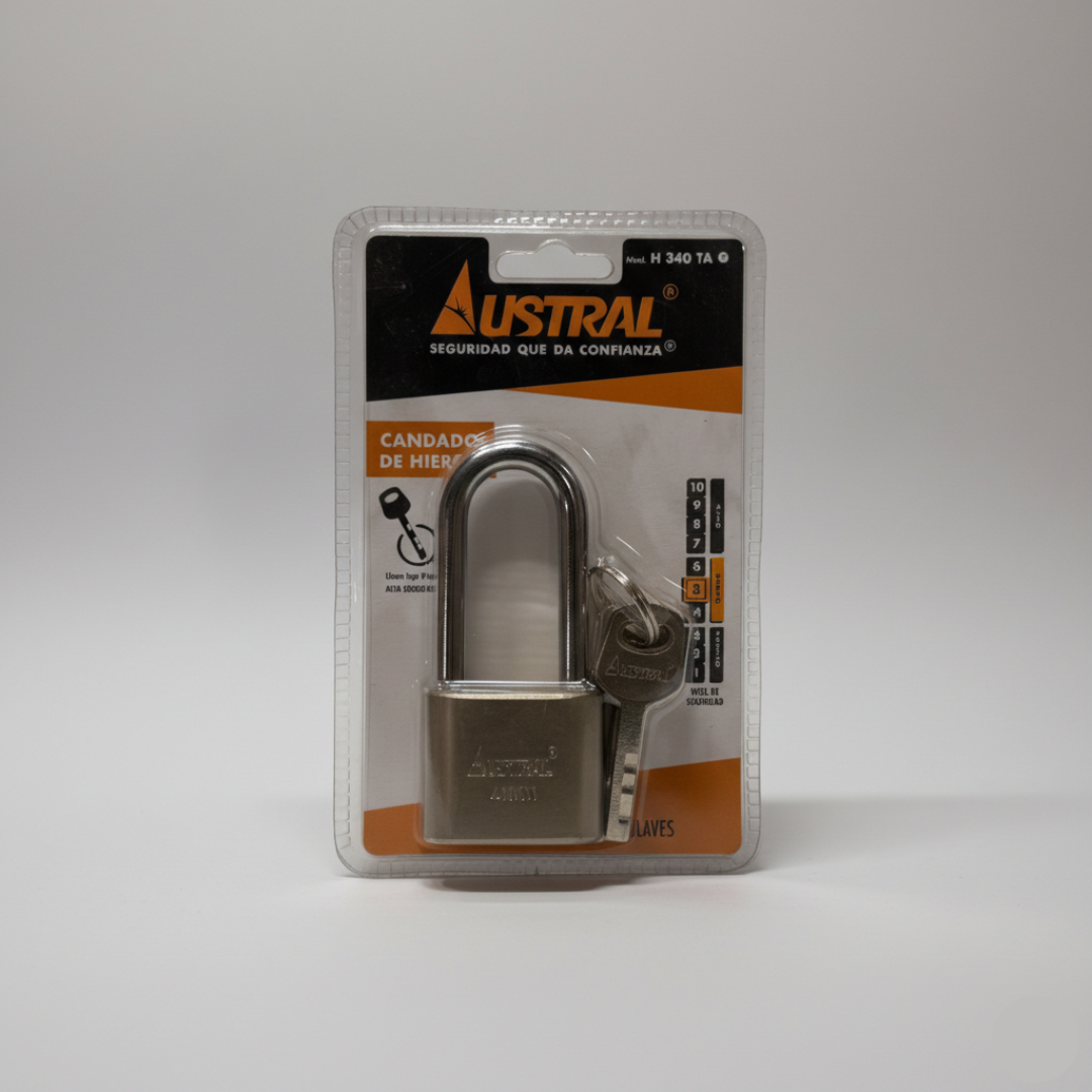 CANDADO DE SEGURIDAD SERIE H – GANCHO CORTO Y LARGO