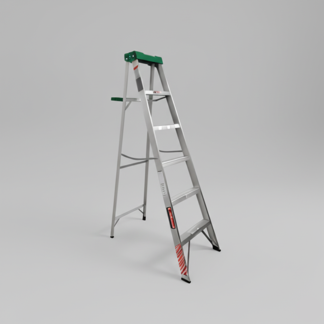 ESCALERA DE TIJERA DE ALUMINIO – USO DOMÉSTICO Y PROFESIONAL