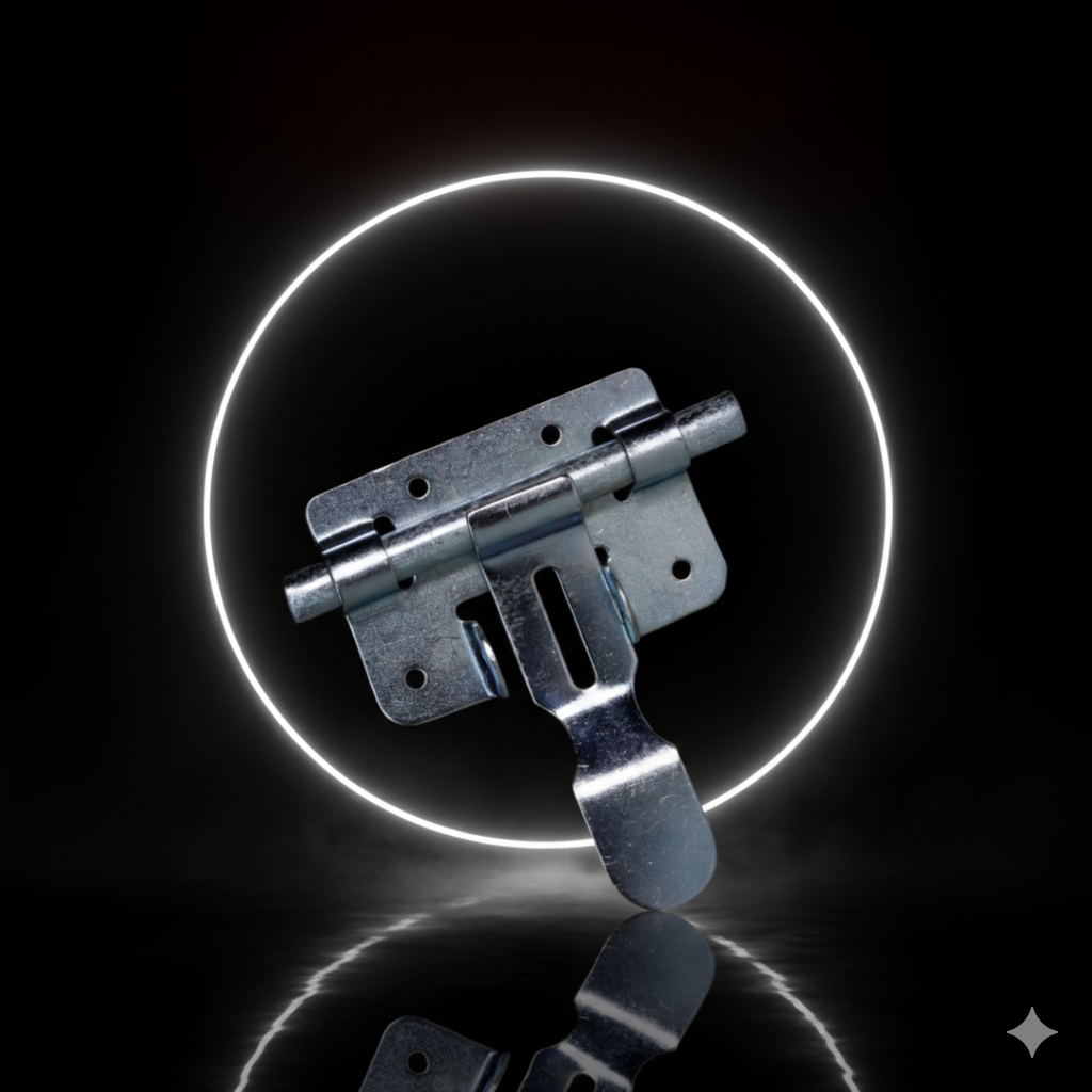 Cerrojo Metálico Galvanizado para Puerta o Cerca