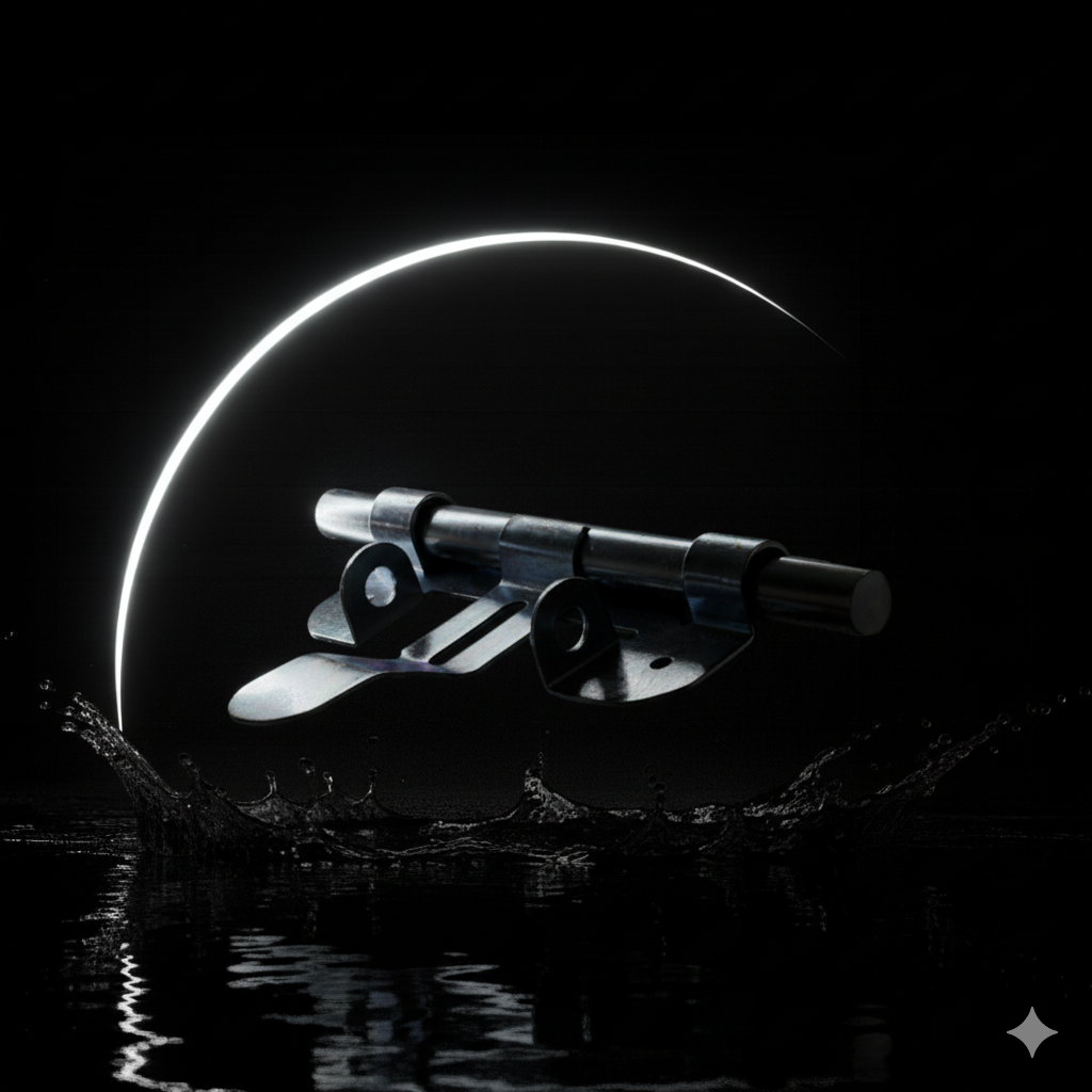 Cerrojo Metálico Galvanizado para Puerta o Cerca